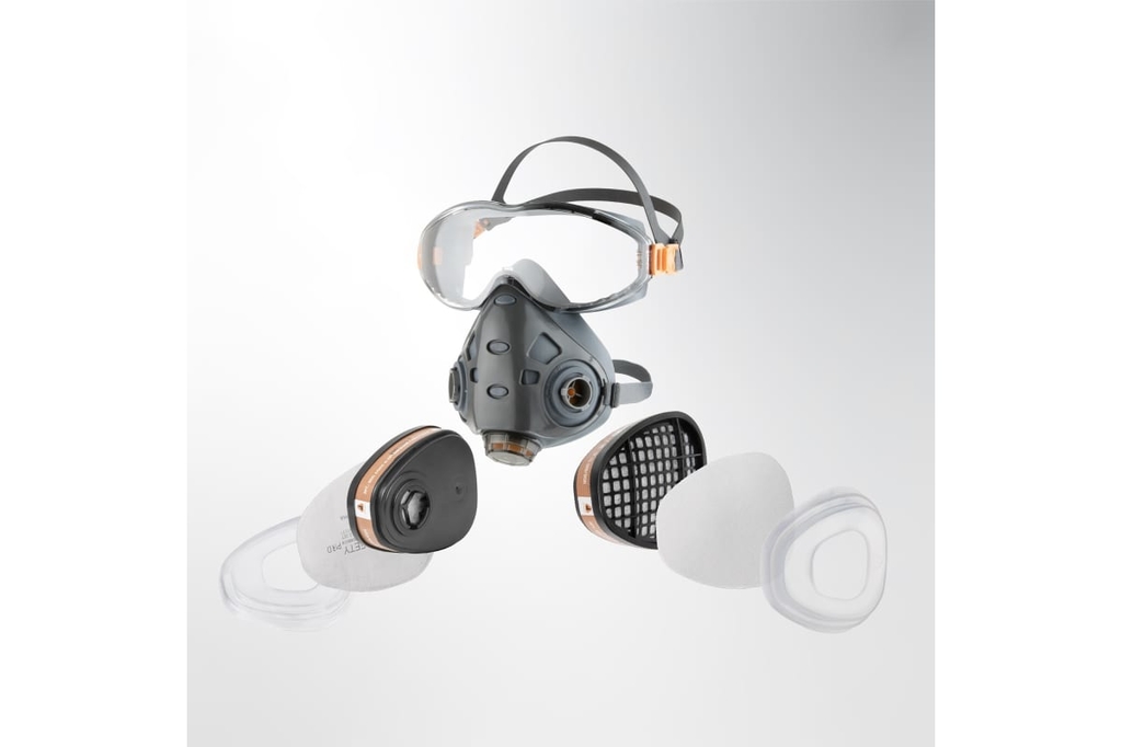 Полумаска с очками Jeta Safety Air optics 9500