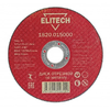 Отрезной круг по металлу  ELITECH для УШМ 125х1.8 1820.015000