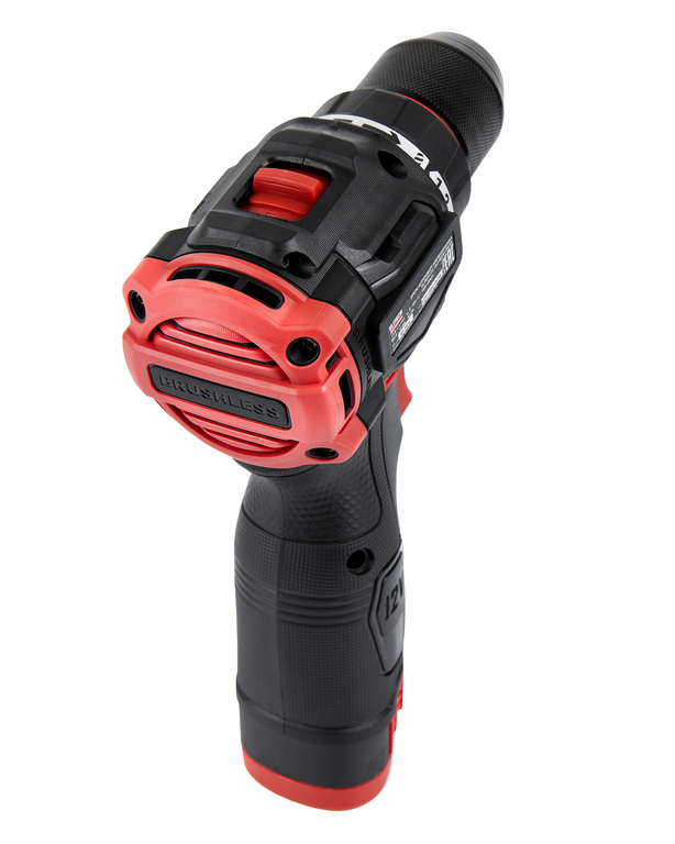 Шуруповерт аккумуляторный бесщеточный Elitech CD 12L2 (12В, 2х2Ач, 40Нм, BL)  HD 205713
