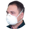 Респиратор  Rutex F2101 FFP2 NR D с клапаном выдоха