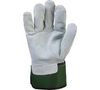 Комбинированные кожаные перчатки-краги Jeta Safety JSL-401