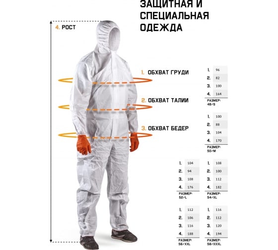 Защитный комбинезон Element Jeta Safety из нетканого материала JPC-60