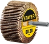 Лепестковый веерный круг на шпильке STAYER P80 60x30 мм 36608-080