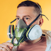 Фильтрующая полумаска Jeta Safety из силикона с быстрым сбросом 8500