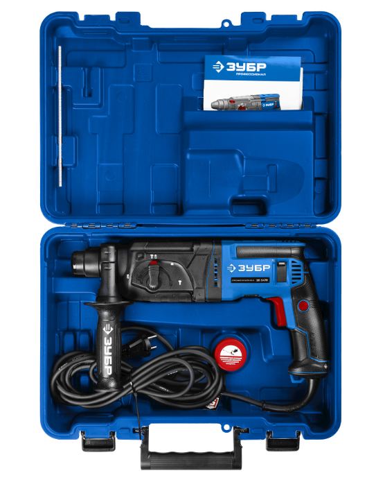 ЗУБР 780 Вт, 24 мм, Перфоратор SDS-plus ЗП-2470