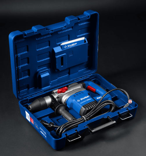 ЗУБР 1300 Вт, 40 мм, Перфоратор SDS-Max ЗПМ-40-1300 ЭВ