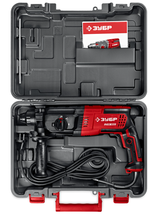 ЗУБР 850 Вт, 28мм, Перфоратор SDS-plus П-28-850