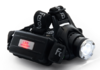 Фонарь FERON TH2305 налобный ZOOM c аккумулятором 5W, 2*18650 IP44 пластик/алюминий, 41709