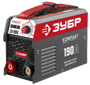 Инвертор сварочный ЗУБР СА-190К, MMA, IGBT, 5.4 кВт, 26А, Мастер