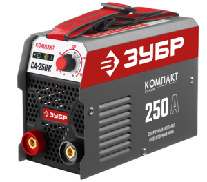 Инвертор сварочный ЗУБР СА-250К, MMA, IGBT, 8.4 кВт, 36А, Мастер