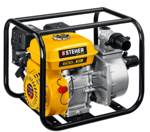 Мотопомпа STEHER WPC-600 бензиновая, 5.15 кВт, 600 л/мин