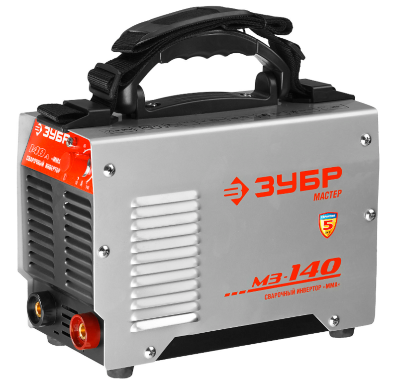 Инвертор сварочный ЗУБР ЗАС-М3-140, MMA, IGBT,  5.6 кВА, 25.5 А, Мастер