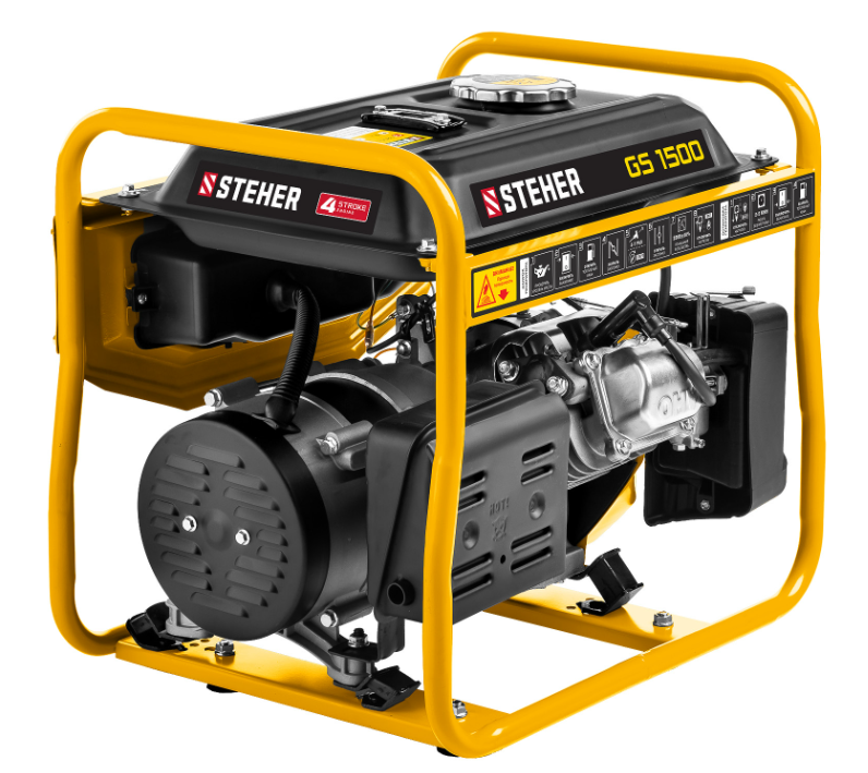 Генератор STEHER GS-1500 1000 Вт, бензиновый