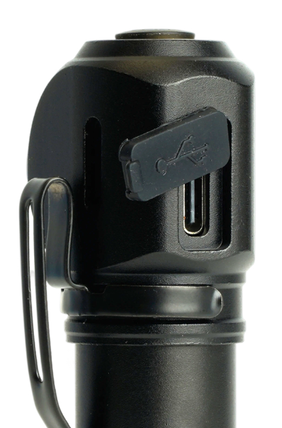 Фонарь FERON TH2313 налобный с аккумулятором 3W 1COB USB IP44, алюминий, 51119