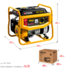 Генератор STEHER GS-1500 1000 Вт, бензиновый
