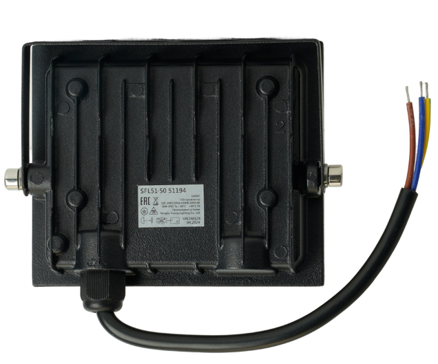 Прожектор FERON SAFFIT SFL51-50 светодиодный IP65 50W 6500K черный, 51194