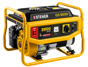 Генератор STEHER GS-3500, 2500 Вт, бензиновый