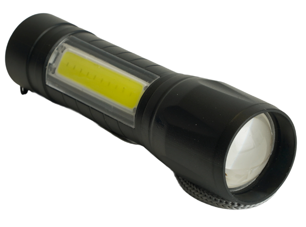 Фонарь FERON TH2408 ручной с аккумулятором USB ZOOM, 51118